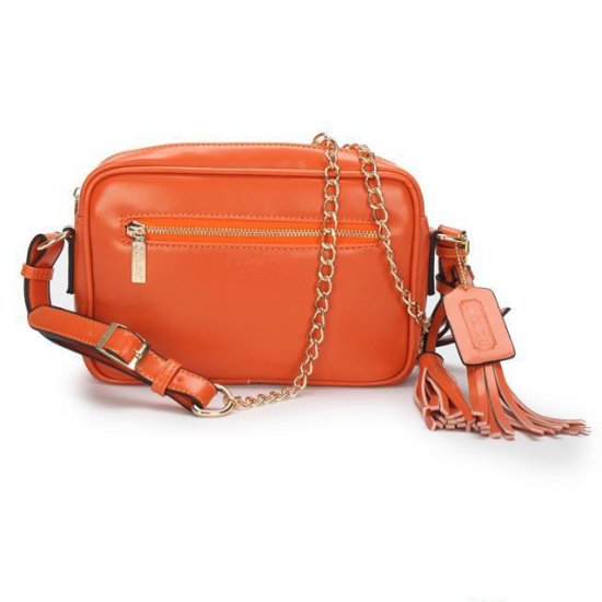 Coach Legacy Flight Medium Orange Crossbody Bags AFV | Women